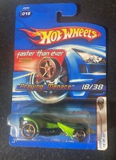 2006 Hot Wheels Faster Than Ever #18 First Editions PREYING MENACE Green w/FTEsp