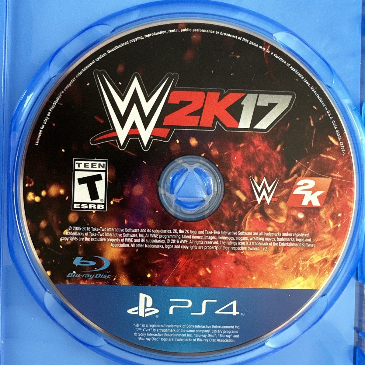 WWE 2K17 W2K17 PlayStation 4 PS4 Complete 710425477522| eBay