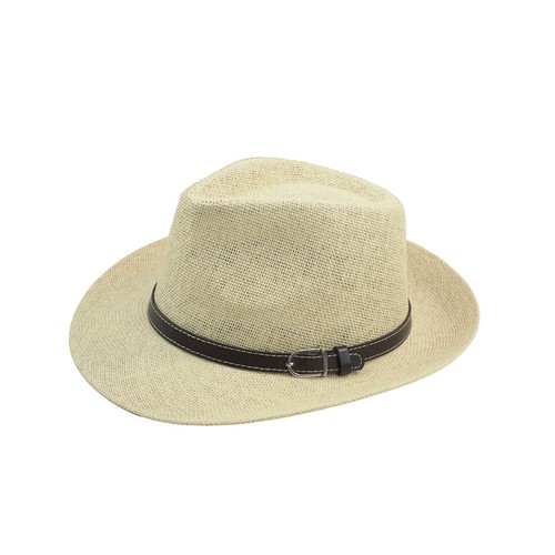 Sombrero Fedora Panamá Trilby Paja Unisex - Gorra Sol Playa Verano para Ropa de Caballero - Imagen 10 de 28