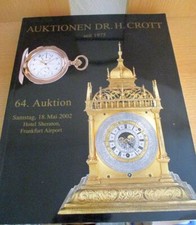 Auktionskatalog  DR. H. Crott - 64. Auktion - Frankfurt 18 Mai 2002!