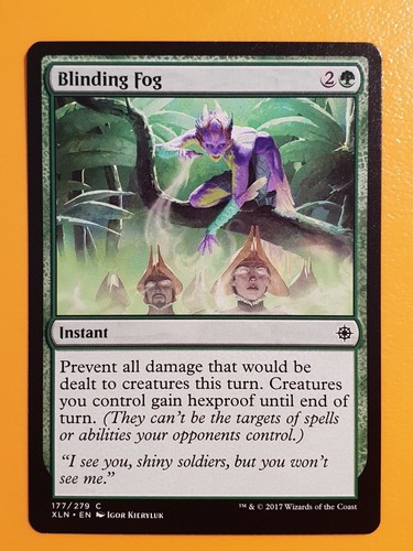 #651 | BLINDING FOG # 177/279 IXALAN MTG MINT - Picture 4 of 5