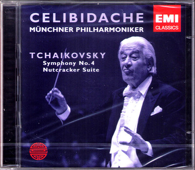 Sergiu CELIBIDACHE: TCHAIKOVSKY Symphony No.4 The Nutcracker 2CD Der Nussknacker