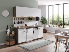 Cucina Cucina Lineare Cucina Singola Rovere York Bianco Oliver 195 CM Respekta