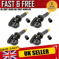 4PCS TPMS Tyre Pressure Sensor 1862980 203683 For Ford Focus Fiesta C-Max Kuga~~