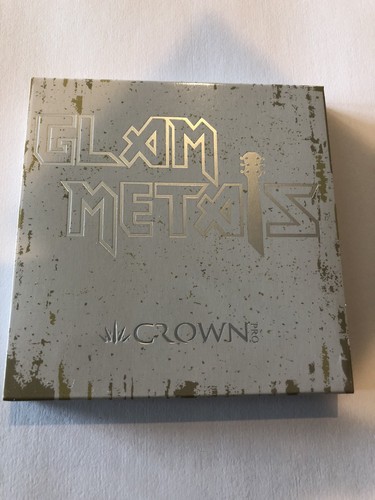 Crown Pro Glam Metals Foiled Eyeshadow Palette AUTHENTIC New In Box - Picture 2 of 8