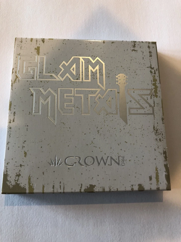 Crown Pro Glam Metals Foiled Eyeshadow Palette AUTHENTIC New In Box - Image 2 of 4