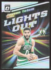 2023-24 70E Donruss Optic Lights Out HOLO PRIZM Jayson Tatum Boston Celtics #7