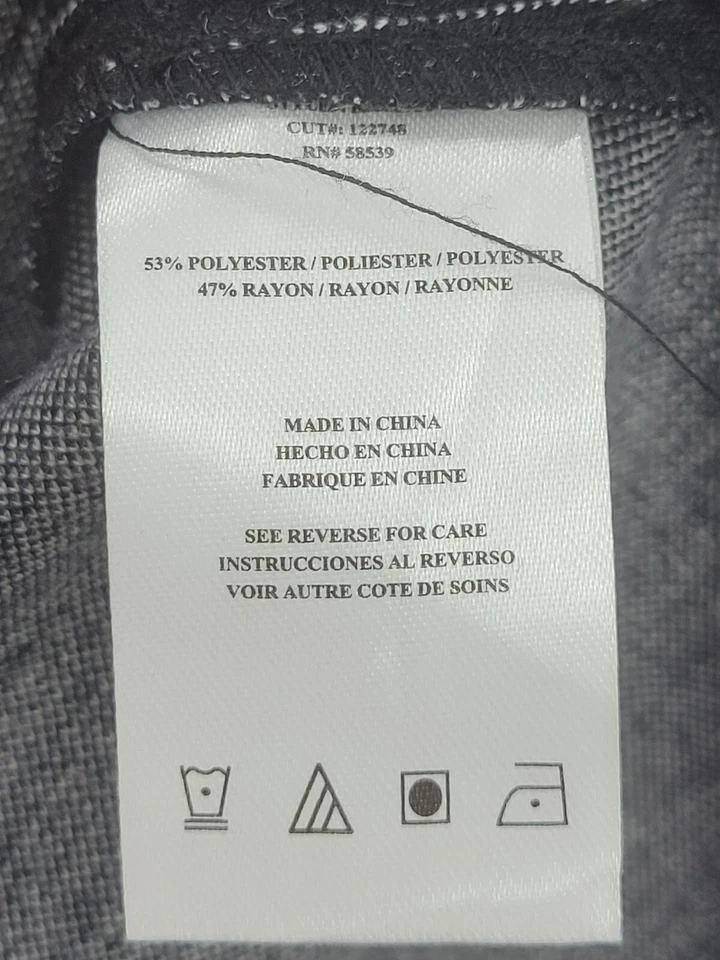 Blazer Kut from the Kloth para mujer XS gris a rayas frente abierto chaqueta carrera Foto 4 de 4