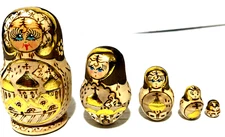 5pc Russian Nesting dolls