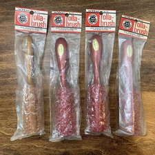 Vintage NOS Dubl Duck Rolla Brush Hairbrush Plastic Styling Beauty Prop Salon