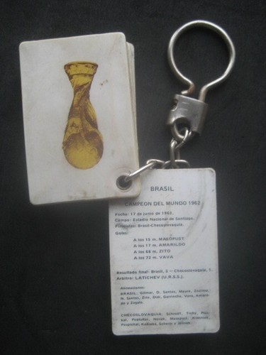Keychain Selections Of Football Champions of The World From 1930 Up 1978 - Picture 5 of 6