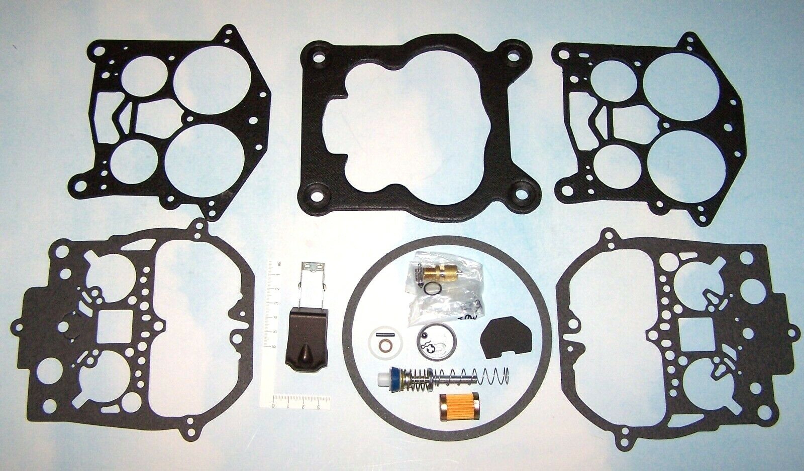 Rochester Quadrajet Carburetor Rebuild Kit w Float Filter HD Pump 72 - 78 CHEVY 