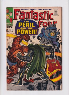 Fantastic Four (1961) #  60 UK Price (5.0-VGF) (1981357) 1967