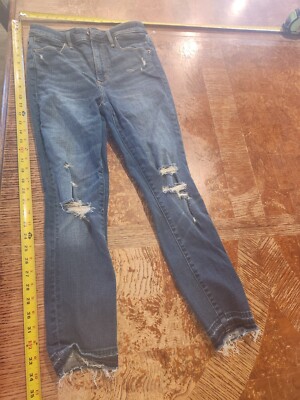 Abercrombie & Fitch Jeans Womens Blue 27 | 4L Simone High Rise Ankle #S118