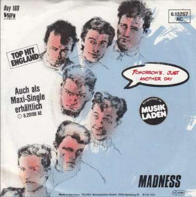 Madness - Tomorrow's Just Another Day / Mad 7'' Single Vinyl Schal