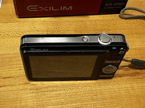 Casio EX-Z80 Camera w/ Box and Paperwork No Charger - Picture 7 of 8