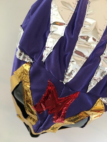 Handmade Mexican Lucha Libre Mil Mascaras Mask - Youth Kids Size - Luchador - Picture 6 of 6