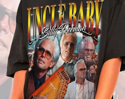 Uncle Baby Billy Freeman Retro Vintage Uncle Baby Bill T-Shirt Size S