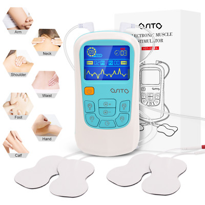 OSITO TENS Gerät Reizstromgerät EMS-Puls-Massagegerät Nacken und Rücken Massage
