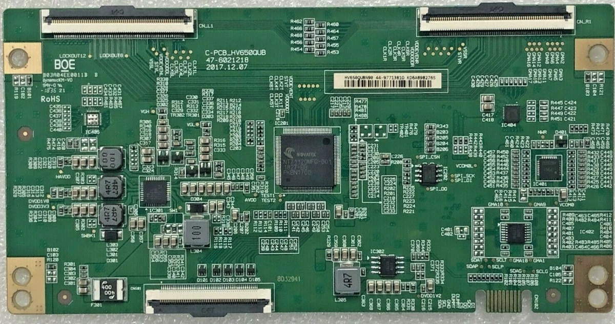 RCA 42LA45RQ T-Con Board BN81-01308A (404652FHDSC4LV0.0, 02247C