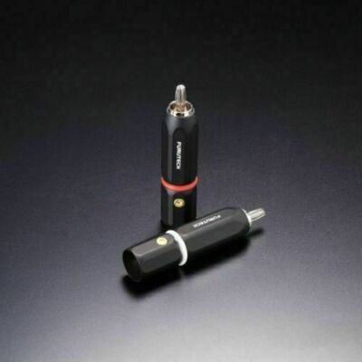 その他 FURUTECH FP-120F(R) RCA plug 4x Hifi Furutech FP-120F(R) Rhodium RCA Connector Plug Connector