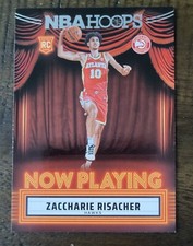 2024-25 Panini Nba Hoops - Now Playing #31 Zaccharie Risacher (RC)