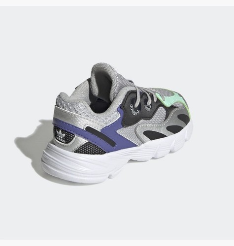 (Kleinkind) Unisex Adidas Astir Elastic Lace Silber Turnschuhe GY3348 UVP 39,99€ - Bild 6 von 6