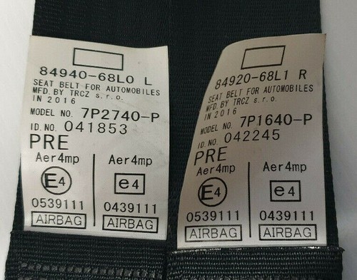 SUZUKI SWIFT AIRBAG SET SICHERHEITSGURTE ECU *KEINE CRASHDATEN* 2010-2013 - Bild 5 von 6