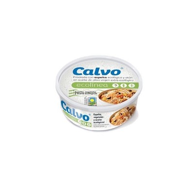 Calvo Ensalada Ecolínea Espelta Ecológica y Atún 200g