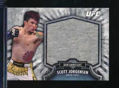 2012 Topps UFC Bloodlines Fighter Jumbo Relic #FJR-SJ Scott