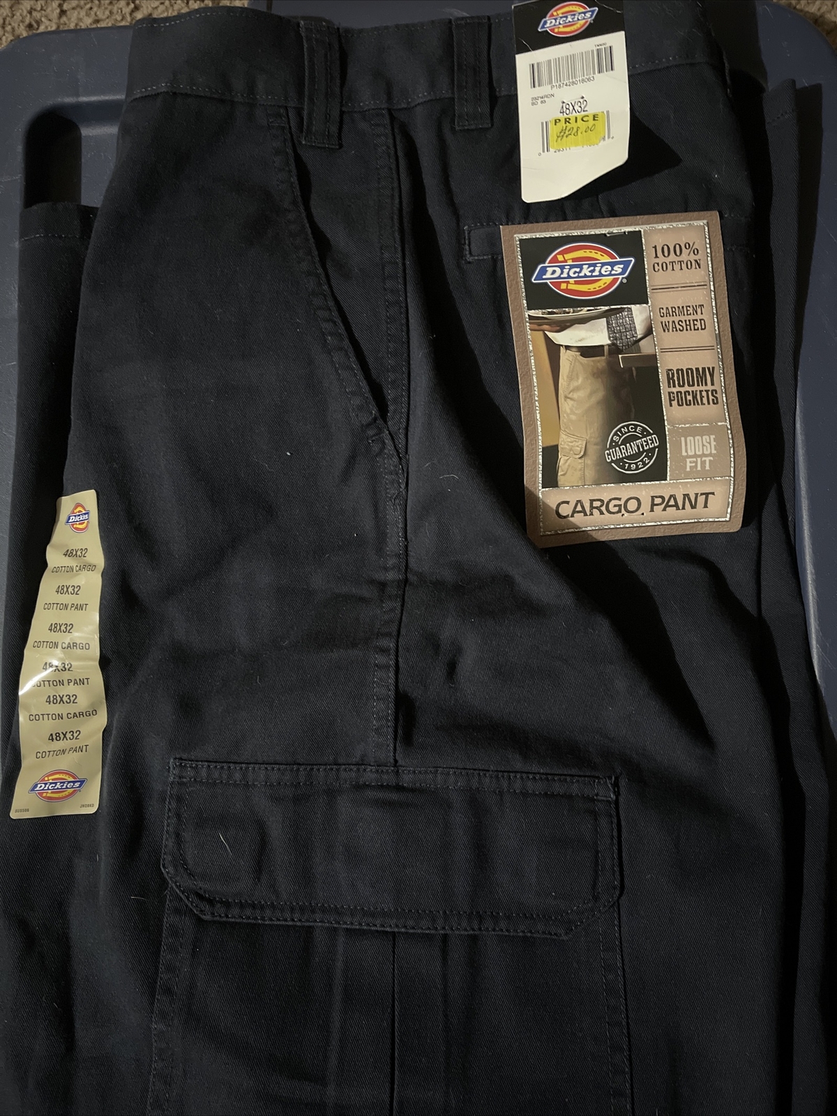48x32 Dickies Cotton Cargo Pants