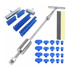 Car Body Slide Hammer Paintless Dent Repair Tools Puller Lifter Hail Removal Kit