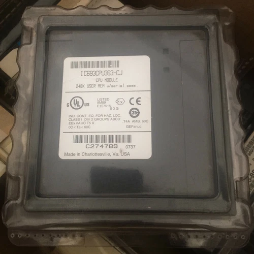 GE FANUC IC693CPU363-CJ Module New One Expedited Shipping - Picture 2 of 2