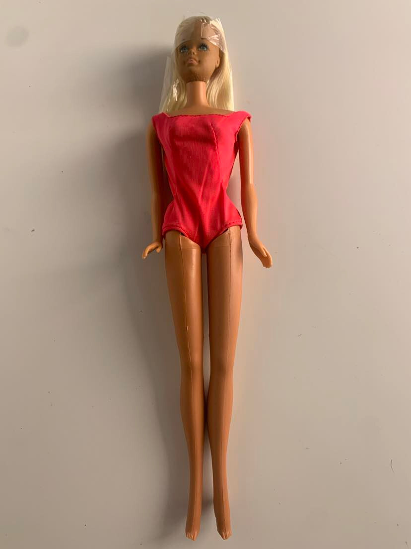 The Sun Set MALIBU BARBIE Doll #1067 TNT Blonde 1974-1975 Korea