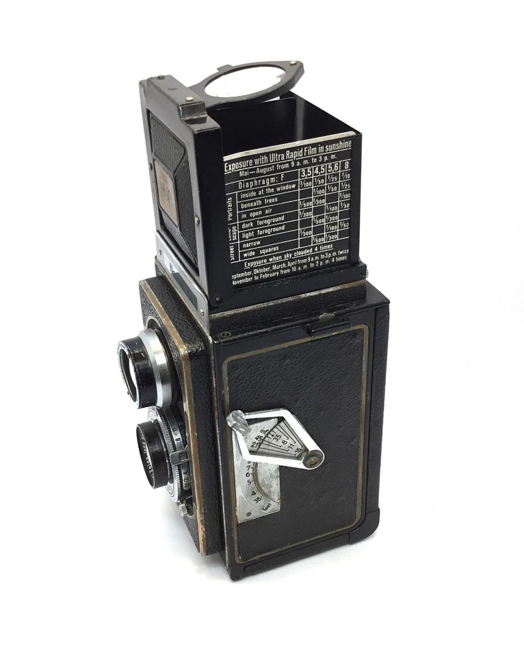 ZEISS IKON - IKOFLEX II  Vintage 120 Roll film TLR  Camera - 1950s - Image 2 of 4