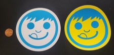 Neff Snowboard Bmx Surf Skateboard Sucker 2 Sticker Set Flawless New Old Stock