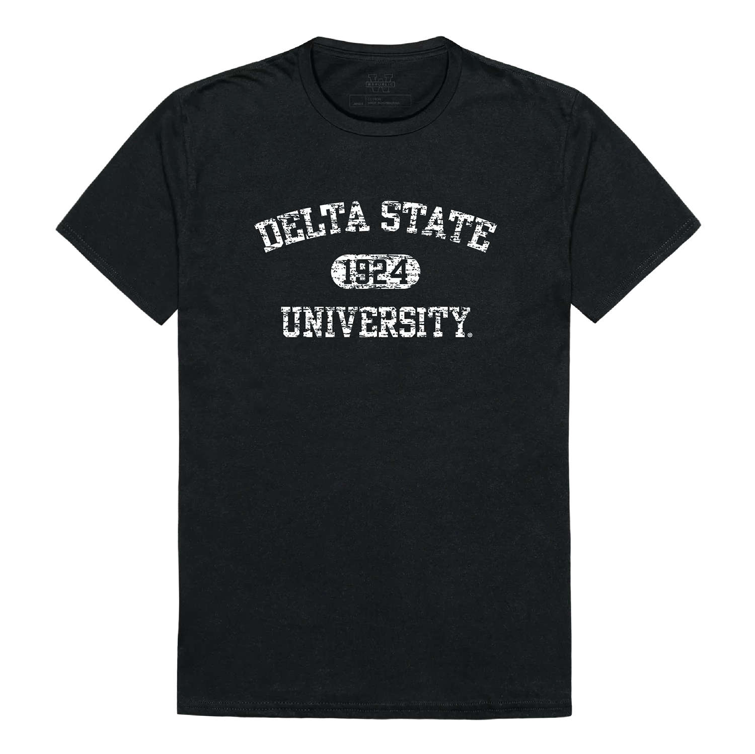 Delta State University Statesmen NCAA Vintage Distressed College Tee