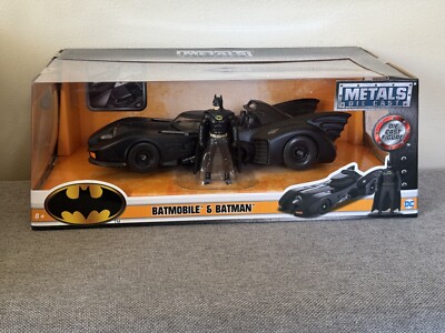 Jada Toys Batman 1989 Batmobile Diecast Model 1/24 98260 New in box