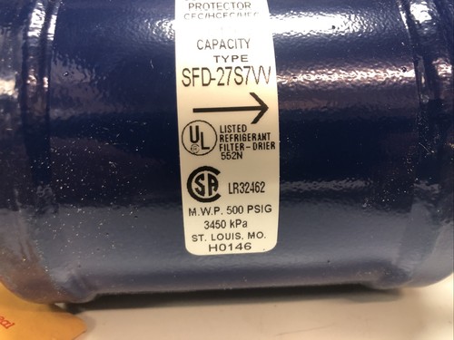 1 New Alco Controls SFD 27 S 7-VV Suction Line Filter Drier, Inlet & Outlet 7/8 - Picture 4 of 24