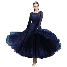 2025 NEW Ballroom Competition Dance Dress Modern Waltz Standard Dress sz