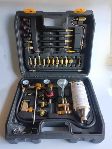 Strumento pulizia macchina iniettore sistema iniezione carburante auto 3 in 1 - Foto 11 di 11