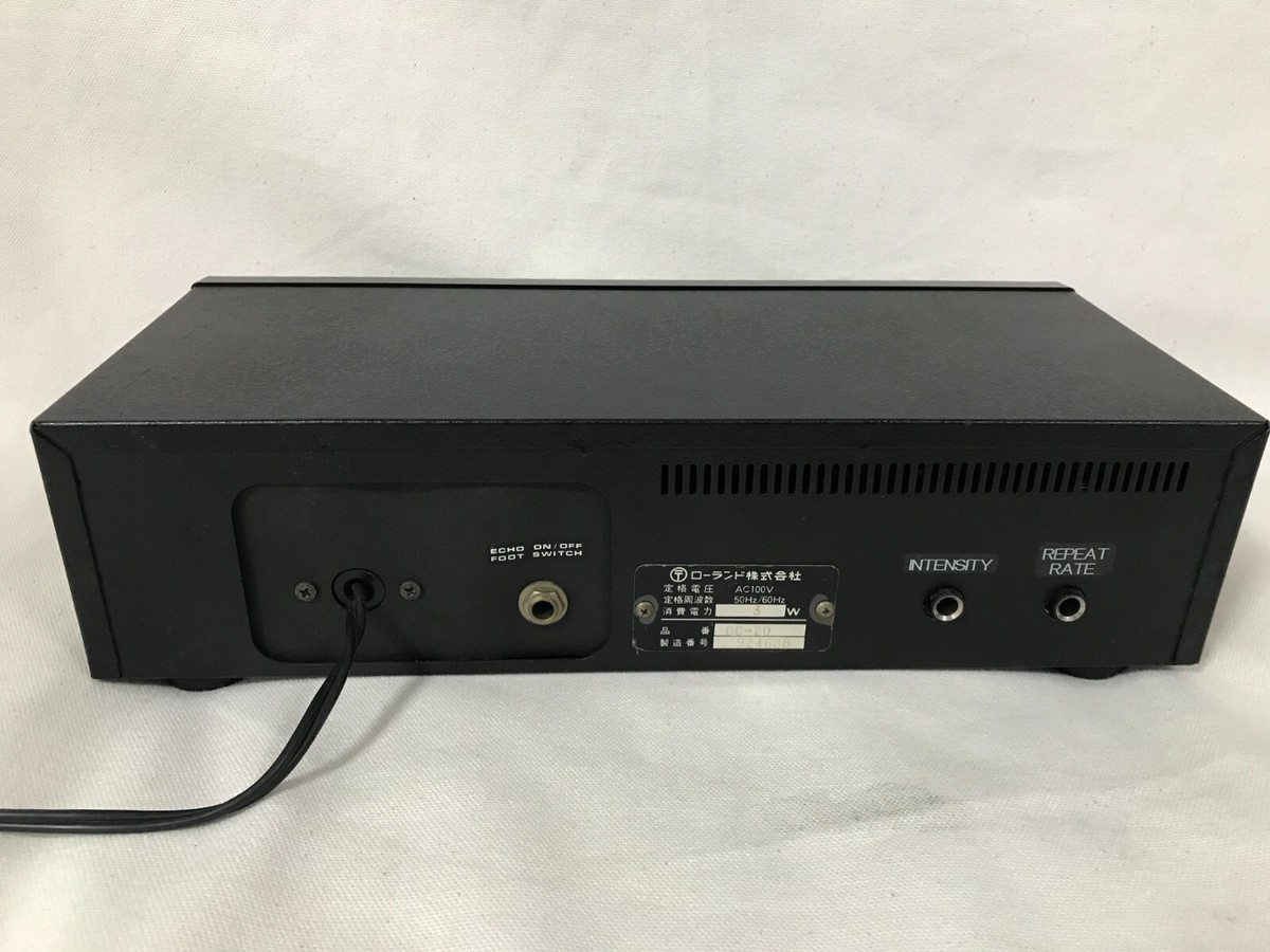Roland DC-20 Analog Echo 動作確認済み イングウェイ愛用 Roland DC-20 Analog Echo Delay Vintage Guitar Effect Box