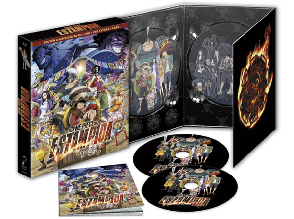 One Piece Estampida EN Blu-Ray CASTELLANO EDICION COLECCIONISTA NUEVA PRECINTADA