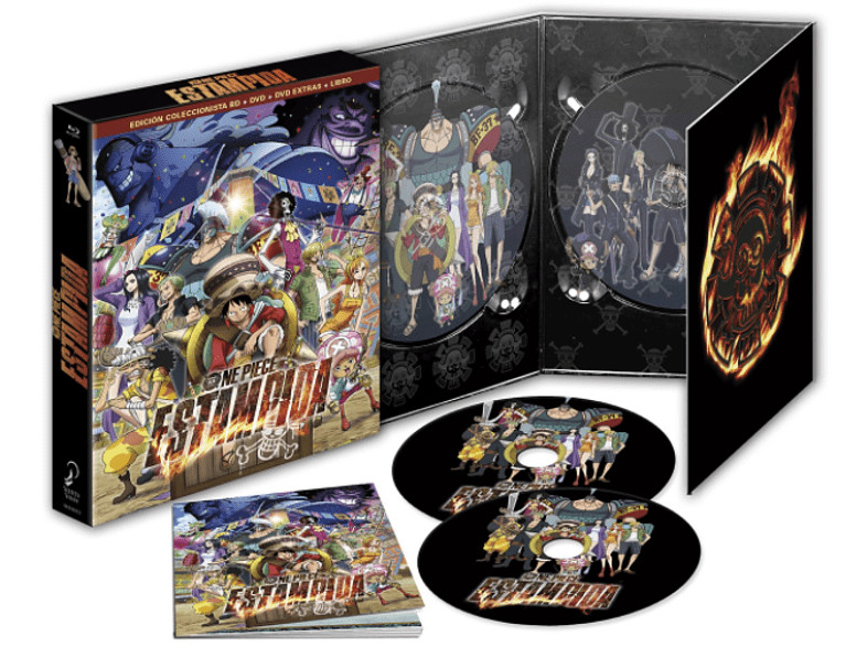 One Piece Estampida EN Blu-Ray CASTELLANO EDICION COLECCIONISTA NUEVA PRECINTADA