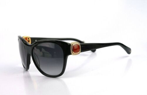 David Yurman Sunglasses DY076 01 Black Polarized 60-16-130 David Yurman Sunglasses DY076 01 Black Polarized 60-16-130  main image 3