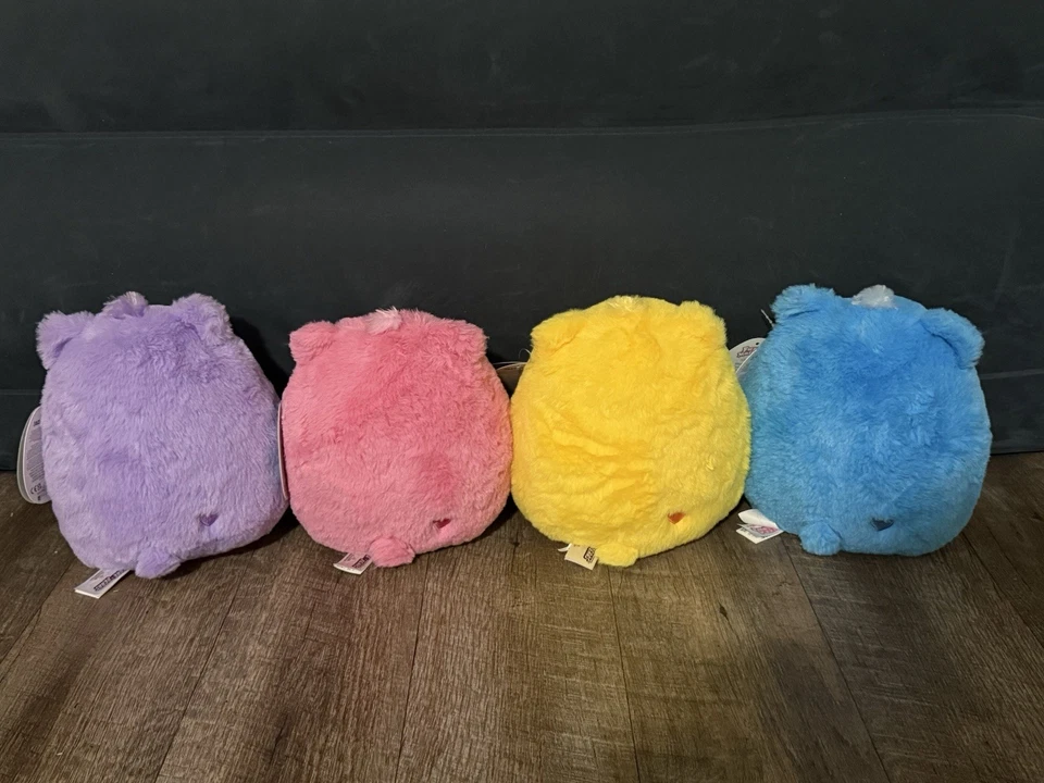 "Juego de 4 malvaviscos pelusa malvaviscos 8"" cuidado osos compartir alegría diversión gruñón" Foto 3 de 4