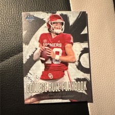 2025 Topps Bowman University Chrome John Mateer Oklahoma Playbook #CRP-14