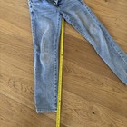 FRAME Le Garcon Crop High Rise Straight Leg Jeans Distressed Light Wash 26 — photo 5