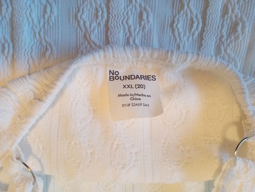 🍓 Women Size XXL (20) Cute Camisole By No Boundaries! - Picture 3 of 6