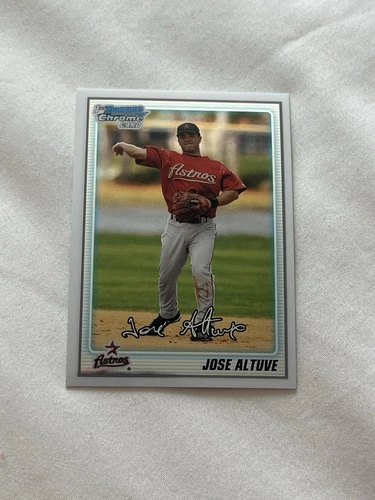 2010 Bowman Chrome Jose Altuve Rookie RC Card #BCP137